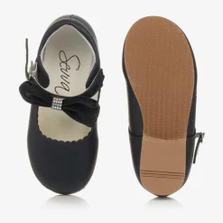 Sevva Bar Shoes*Girls Blue Mary Jane Shoes