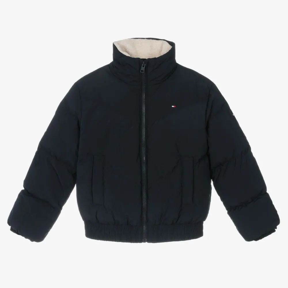 Tommy Hilfiger Coats & Jackets*Girls Blue Puffer Jacket