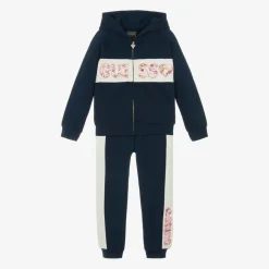 Guess Tracksuits*Girls Blue Sequin Tracksuit