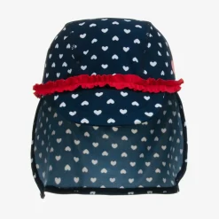 Playshoes Swimwear*Girls Blue Sun Protective Swim Hat (UPF50+)