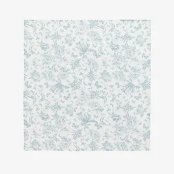 Tartine et Chocolat Scarves*Girls Blue Toile de Jouy Print Scarf (65cm)