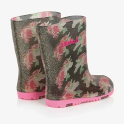 Billieblush Rain Boots|Rain Boots*Girls Blue Unicorn Rain Boots