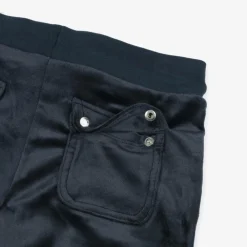 Juicy Couture Trousers*Girls Blue Wide Leg Velour Joggers