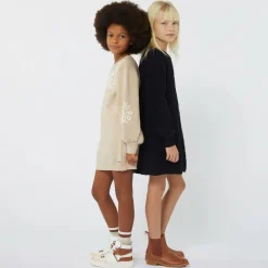 Chloé Boots*Girls Brown Leather Chelsea Boots