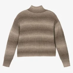 Mayoral Tops*Girls Brown Sweater