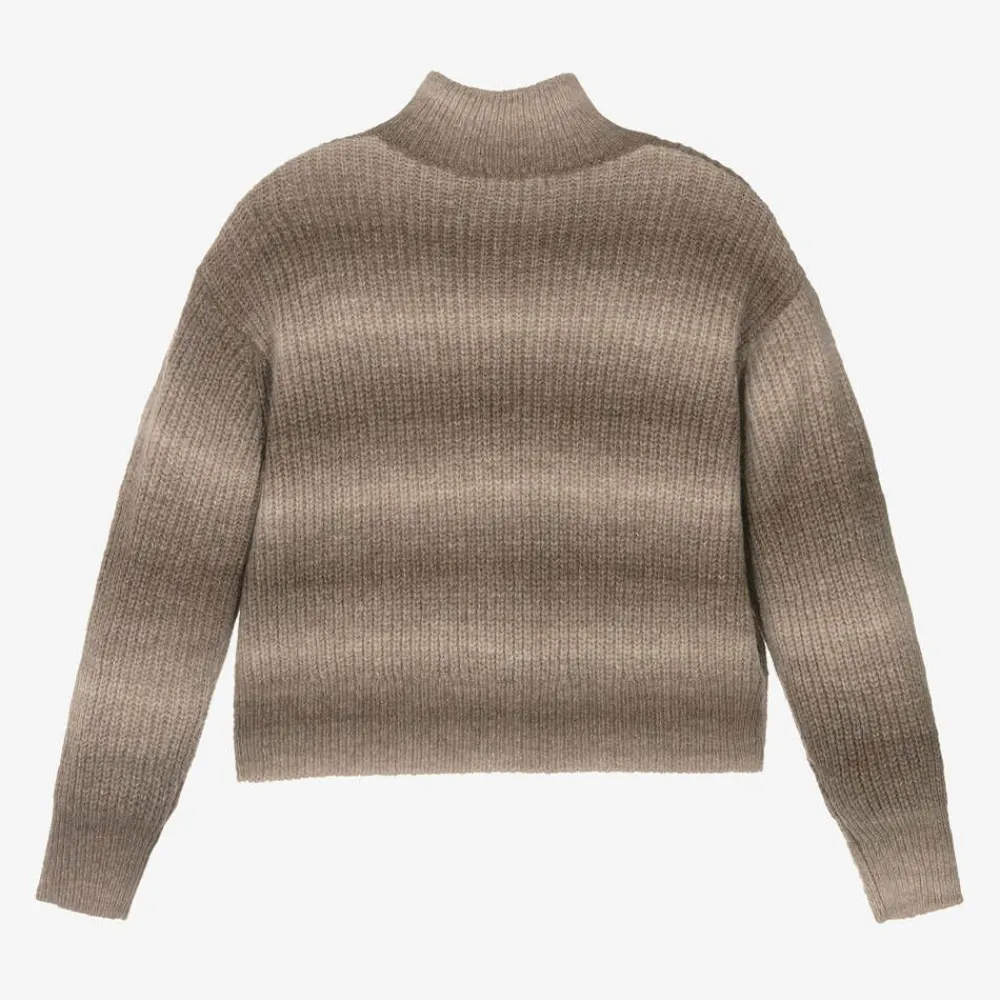Mayoral Tops*Girls Brown Sweater