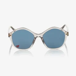 Chloé Clothing Accessories*Girls Clear Round Sunglasses
