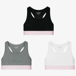 Calvin Klein Underwear*Girls Cotton Bralettes (3 Pack)