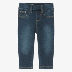 Mayoral Leggings|Leggings*Girls Dark Blue Denim Jeggings