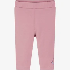 Moncler Enfant Leggings*Girls Dusky Lilac Pink Cotton Leggings