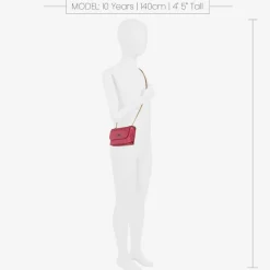 Zaccone Bags*Girls Fuchsia Pink Shoulder Bag (14cm)