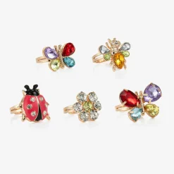 Super Smalls Jewellery*Girls Garden Get-Together Rings (5 Pack)