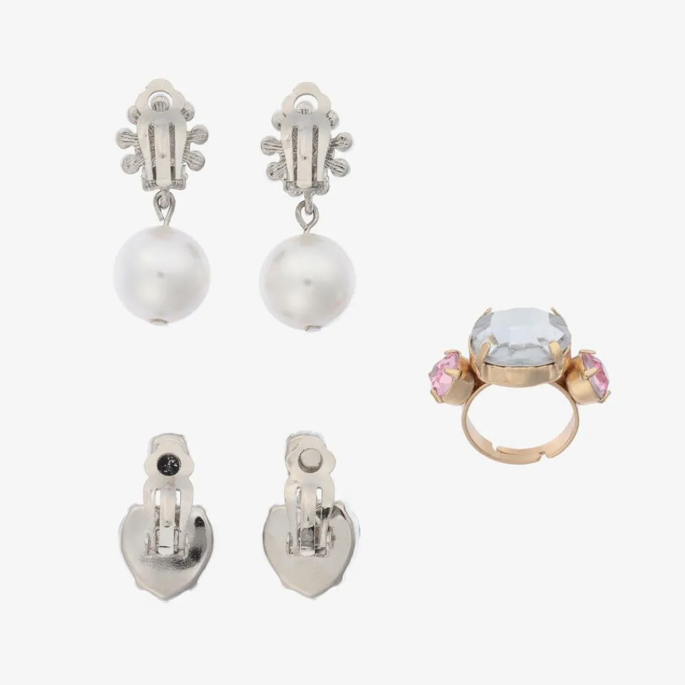 Super Smalls Gifts*Girls Garden Party Earring & Ring Set