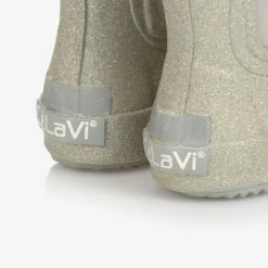 CeLaVi Rain Boots|Rain Boots*Girls Gold Glitter Rain Boots