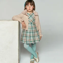 Mayoral Tops*Girls Gold Knitted Cardigan