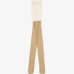 Mayoral Tights*Girls Gold Lurex Tights
