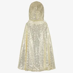 Souza Costumes*Girls Gold Sequin Cape Costume