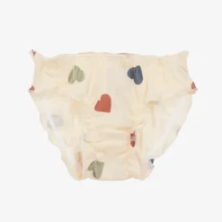 Petit Bateau Underwear*Girls Green & Red Cotton Knickers (3 Pack)