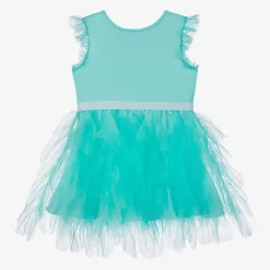 Rachel Riley Costumes*Girls Green Cotton & Tulle Dress