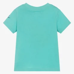 Nike Tops*Girls Green Cotton T-Shirt