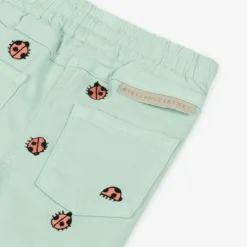 Stella McCartney Kids Trousers|Trousers*Girls Green Denim Ladybug Jeans