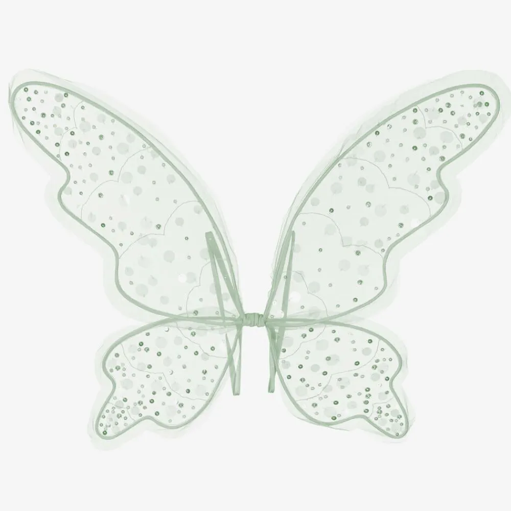 Tutu du Monde Costumes*Girls Green Forest Fairy Wings