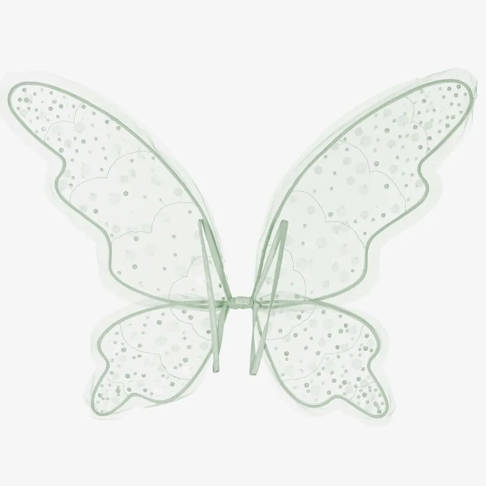Tutu du Monde Costumes*Girls Green Forest Fairy Wings