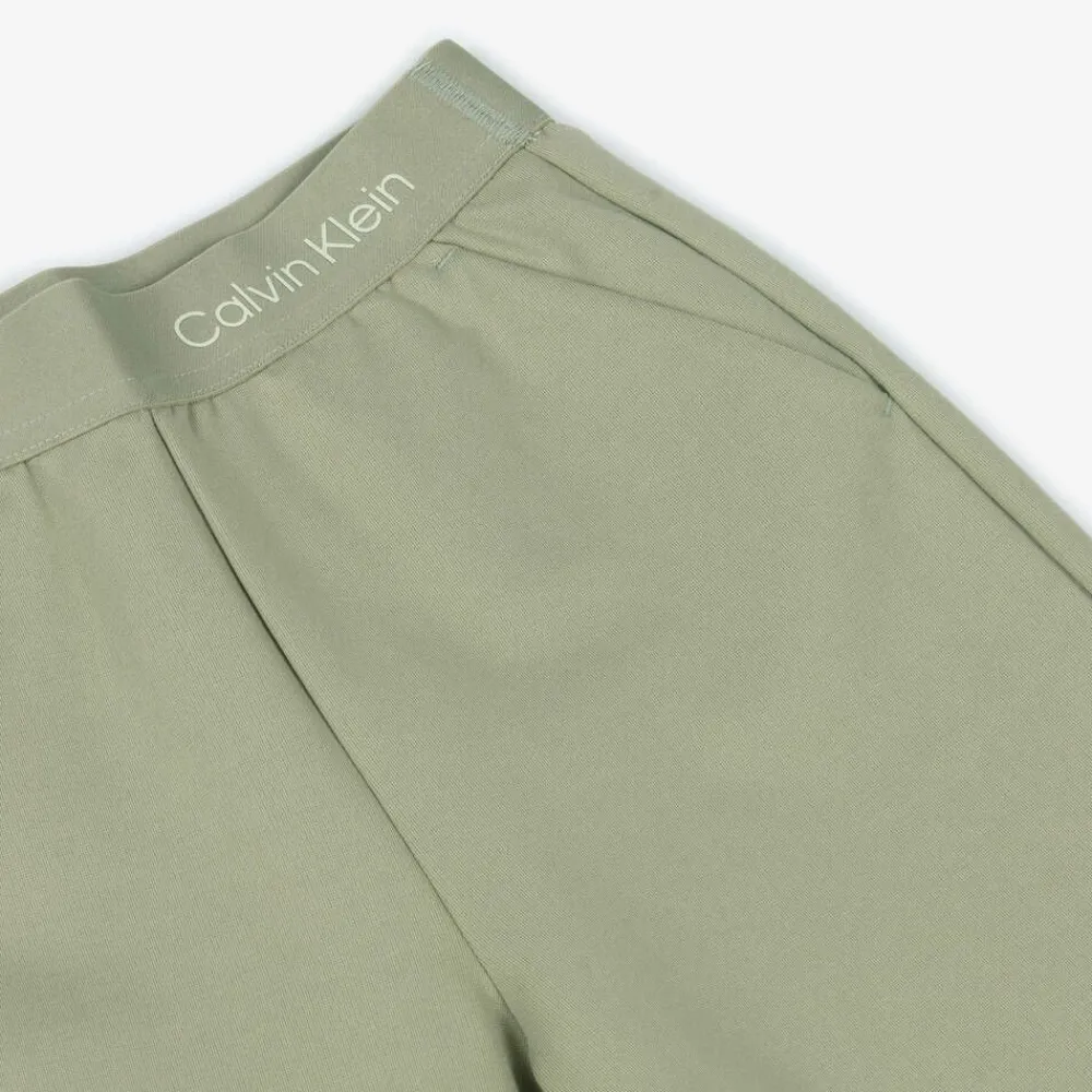 Calvin Klein Tracksuits*Girls Green Hooded Zip-Up Tracksuit