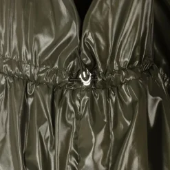 Moncler Enfant Coats & Jackets*Girls Green Parka Coat