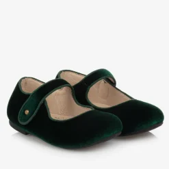Old Soles Pumps & Ballerinas|Pumps & Ballerinas*Girls Green Velvet Shoes