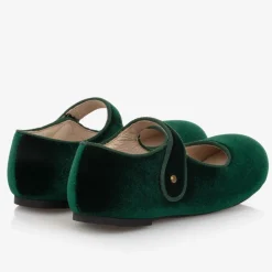 Old Soles Pumps & Ballerinas|Pumps & Ballerinas*Girls Green Velvet Shoes