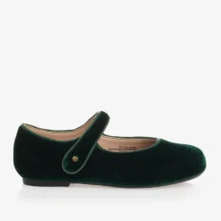 Old Soles Pumps & Ballerinas|Pumps & Ballerinas*Girls Green Velvet Shoes