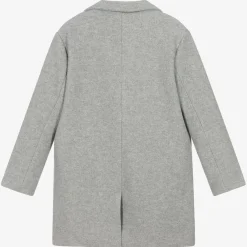 Mayoral Coats & Jackets*Girls Grey Felted Coat