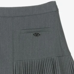Fun amp; Fun Skirts*Girls Grey Pleated Skirt