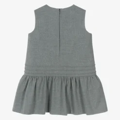 Il Gufo Dresses*Girls Grey Sleeveless Dress