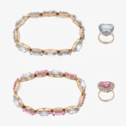 Super Smalls Jewellery*Girls Heart to Heart Bracelets & Rings Set