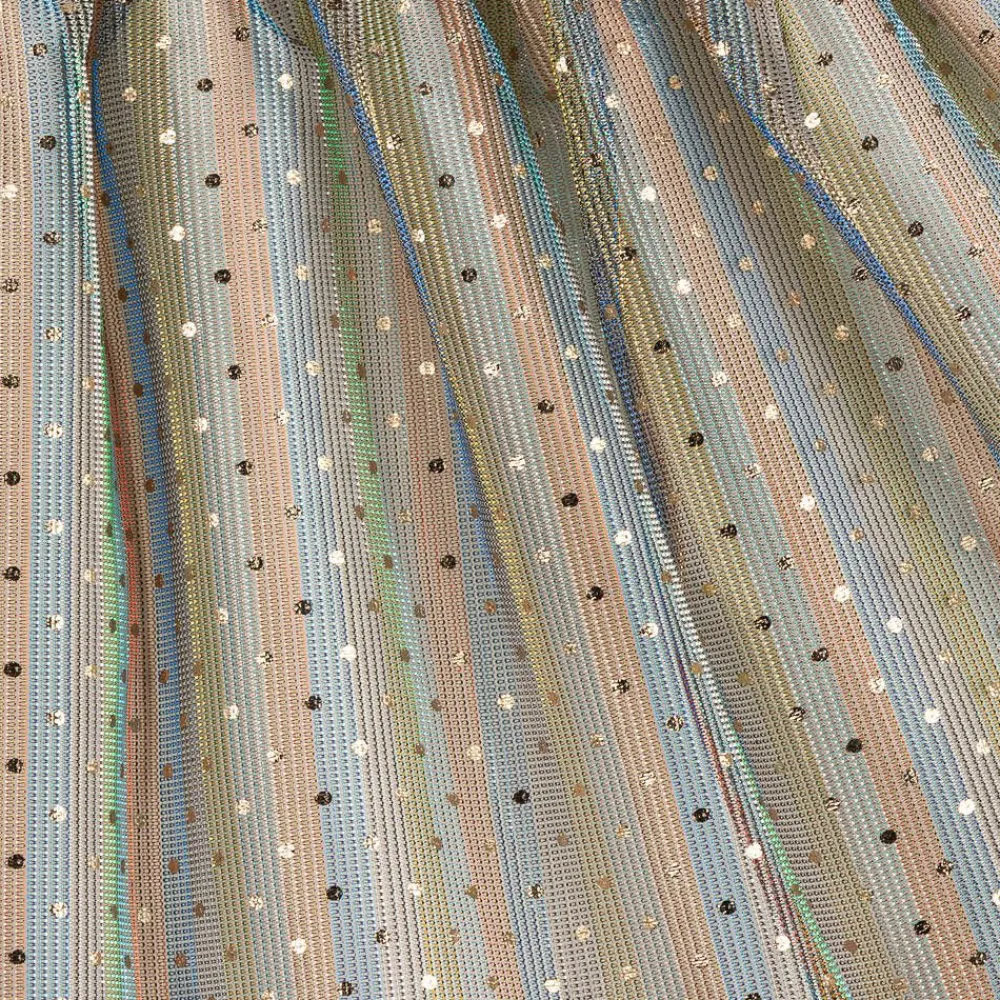 AIGNER Dresses*Girls Ivory & Metallic Ruffle Dress