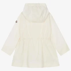 Moncler Enfant Coats & Jackets*Girls Ivory Adeola Hooded Coat