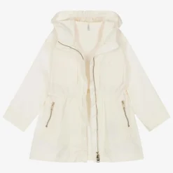 Moncler Enfant Coats & Jackets*Girls Ivory Adeola Hooded Coat