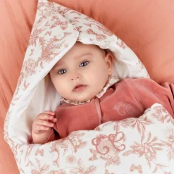 Tartine et Chocolat Nests*Girls Ivory & Pink Nest (85cm)