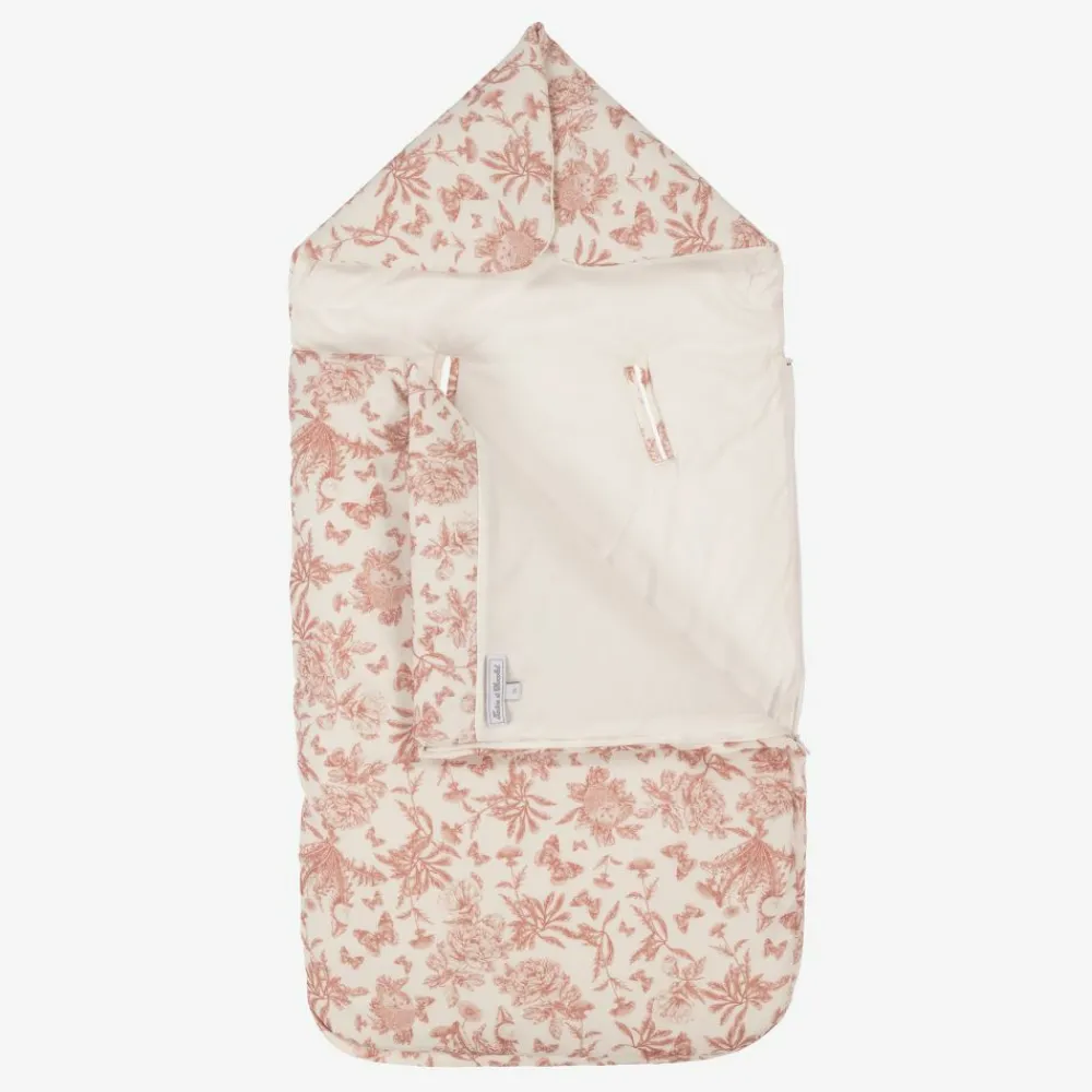 Tartine et Chocolat Nests*Girls Ivory & Pink Nest (85cm)