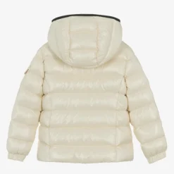 Moncler Enfant Coats & Jackets*Girls Ivory Bady Down Padded Jacket
