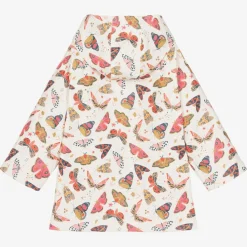 Powell Craft Coats & Jackets*Girls Ivory Butterfly Raincoat