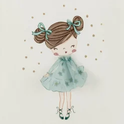 Mayoral Tops*Girls Ivory Cotton Ballerina Top