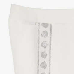 Moncler Enfant Trousers*Girls Ivory Cotton Joggers