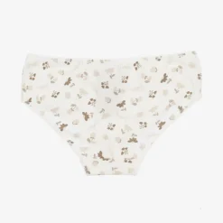 Mayoral Underwear*Girls Ivory Cotton Knickers (4 Pack)