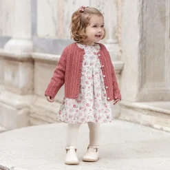 Tartine et Chocolat Tights*Girls Ivory Cotton Tights