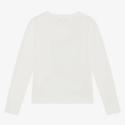 Fun amp; Fun Tops*Girls Ivory Cotton Top