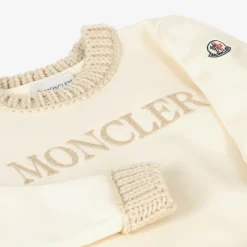 Moncler Enfant Tracksuits*Girls Ivory Cotton Tracksuit