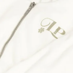 Lapin House Tracksuits*Girls Ivory Cotton Velour Tracksuit